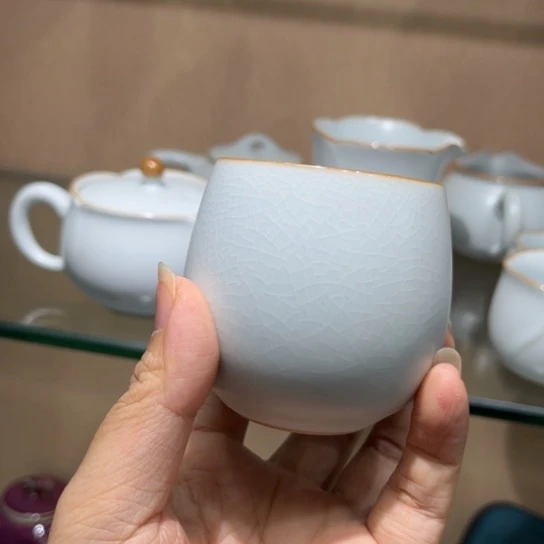大宋甄选汝瓷茶器