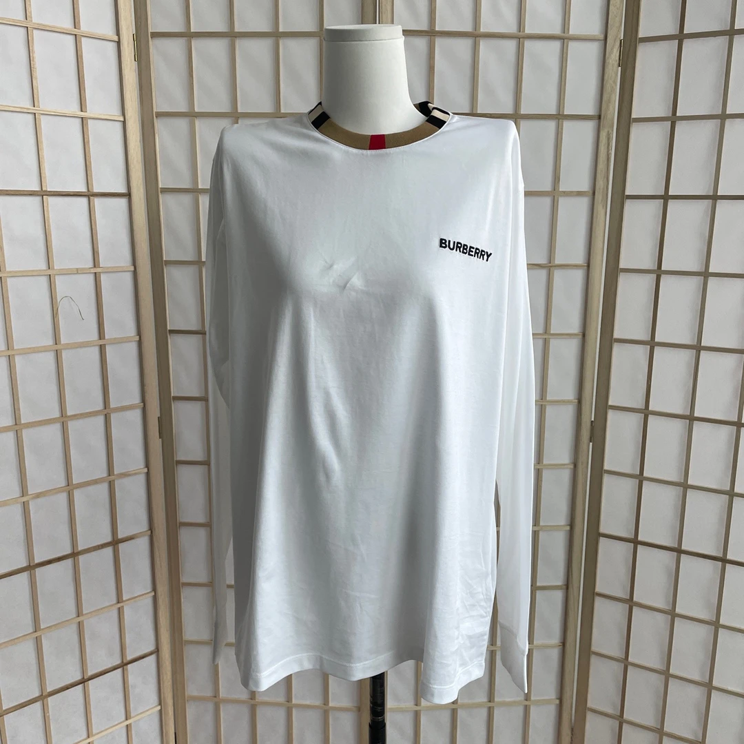 未使用 BURBERRY/博柏利 A9560 Burberry 白色 上衣 全新 L码
