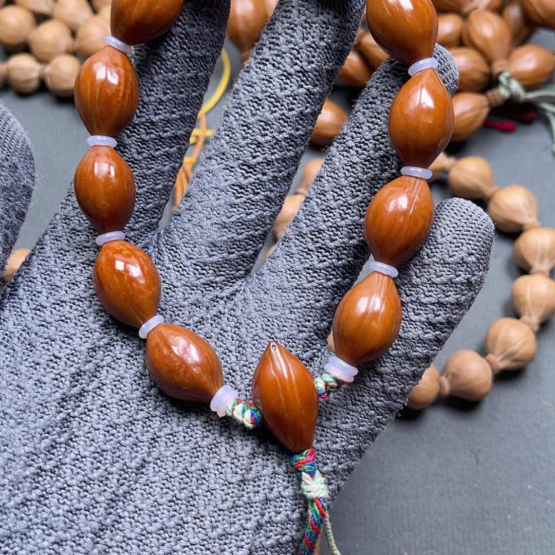 橄榄核手串/手链1.3小红豆