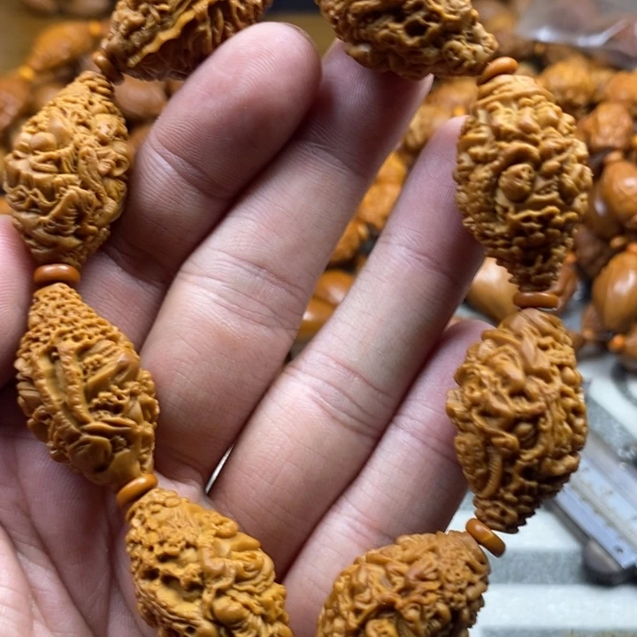 橄榄核手串/手链橄榄核雕工艺手串
