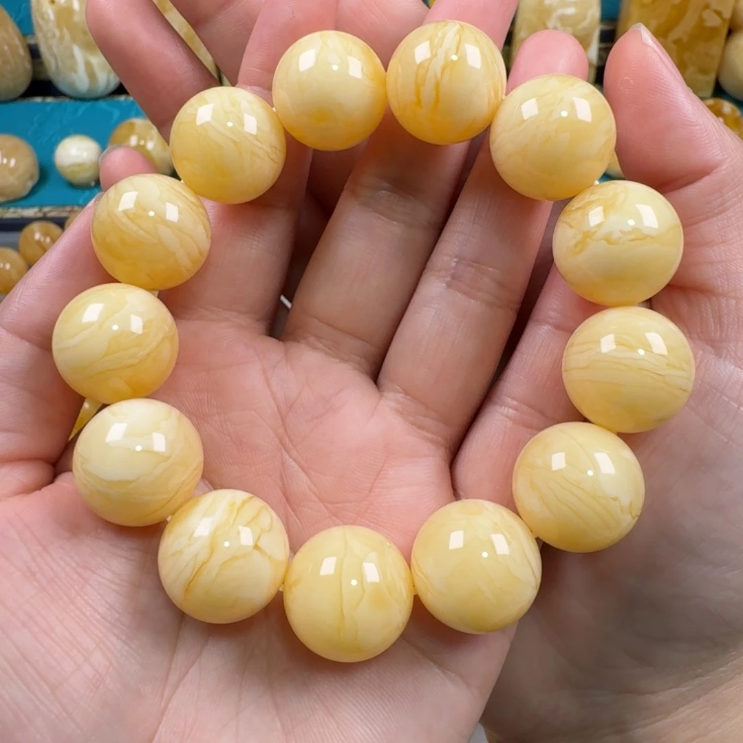 蜜蜡手链未镶嵌蜜蜡