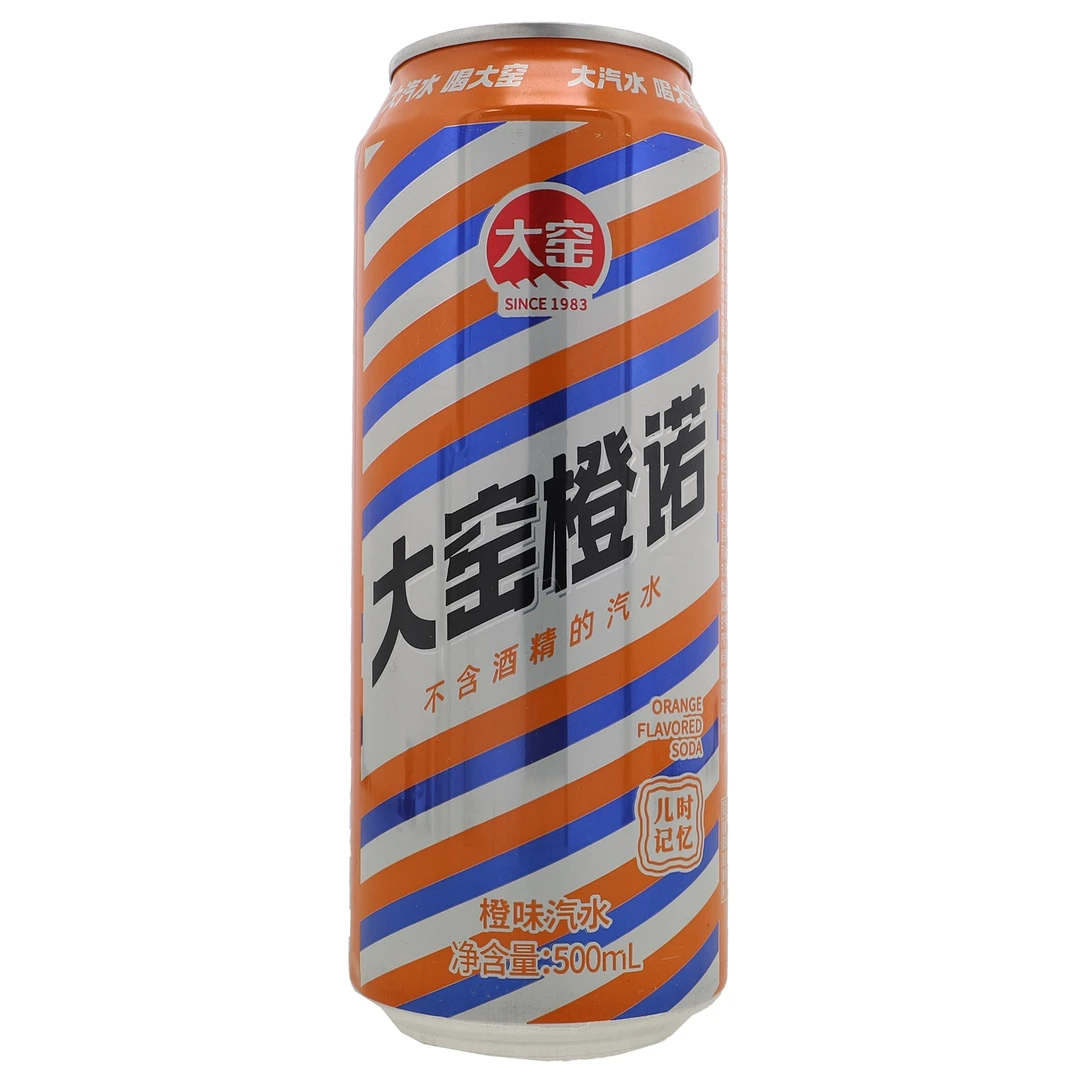 大窑汽水橙味 500ml