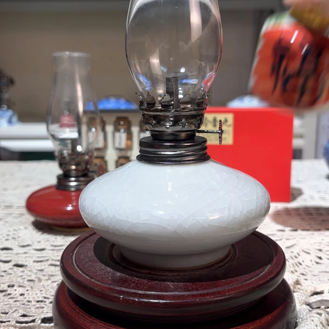 摆件景德镇陶瓷香薰灯