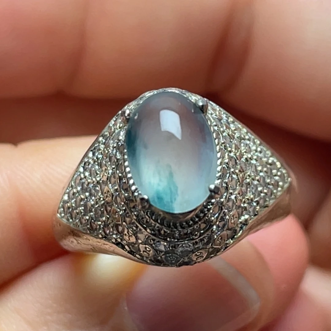 翡翠未镶嵌戒指纯天然缅甸翡翠A货