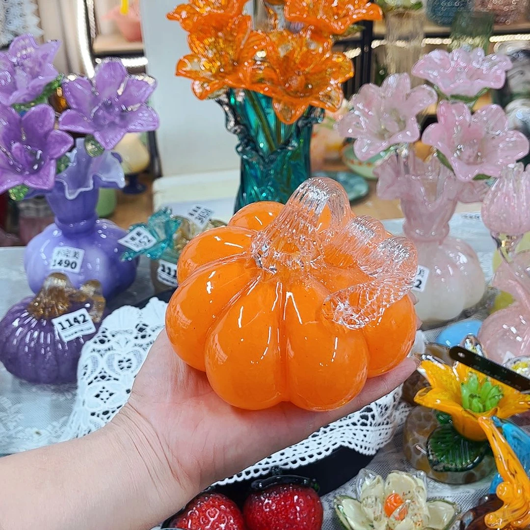 南瓜 家悦琉璃工艺品不完美