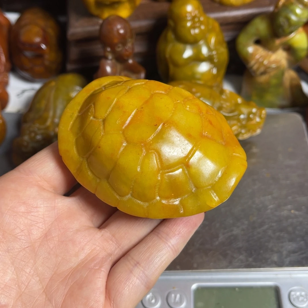 蛇纹石玉合金颈饰