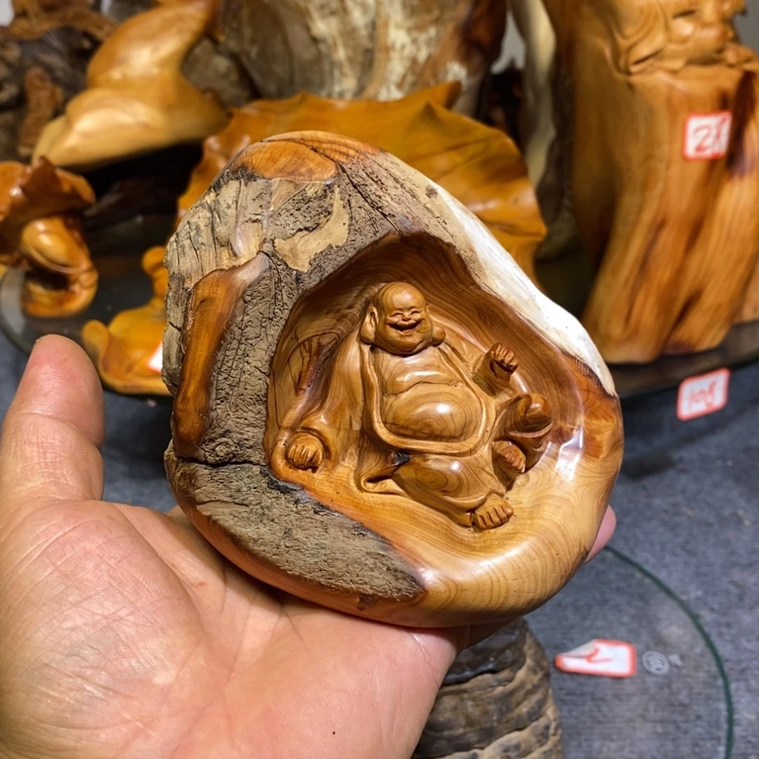 柏木（崖柏）木雕工艺品摆件家居手把件手串