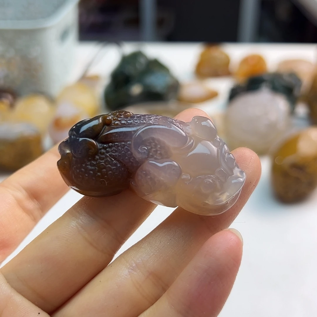 玛瑙/玉髓未镶嵌颈饰