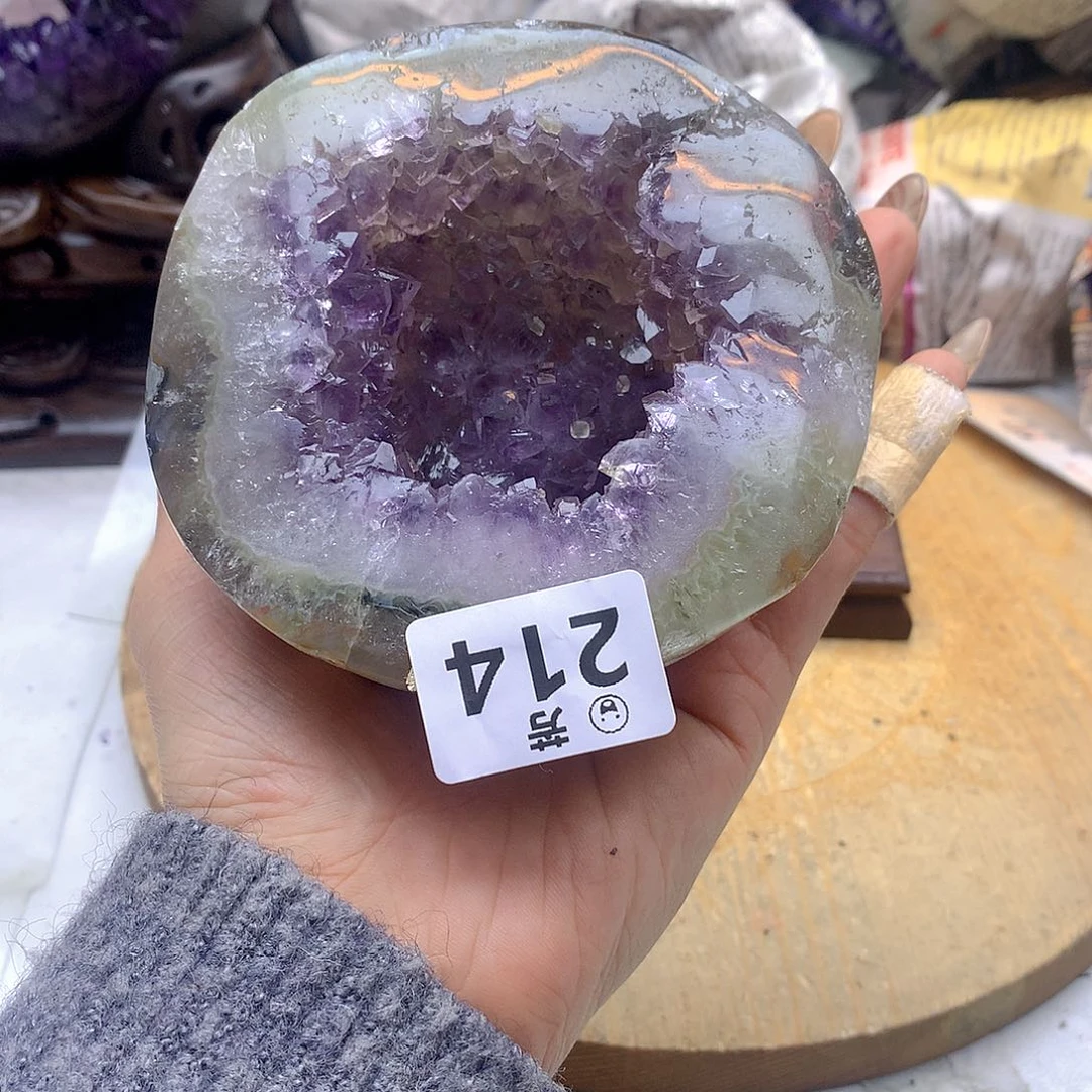紫晶大型摆件（非配饰）未镶嵌