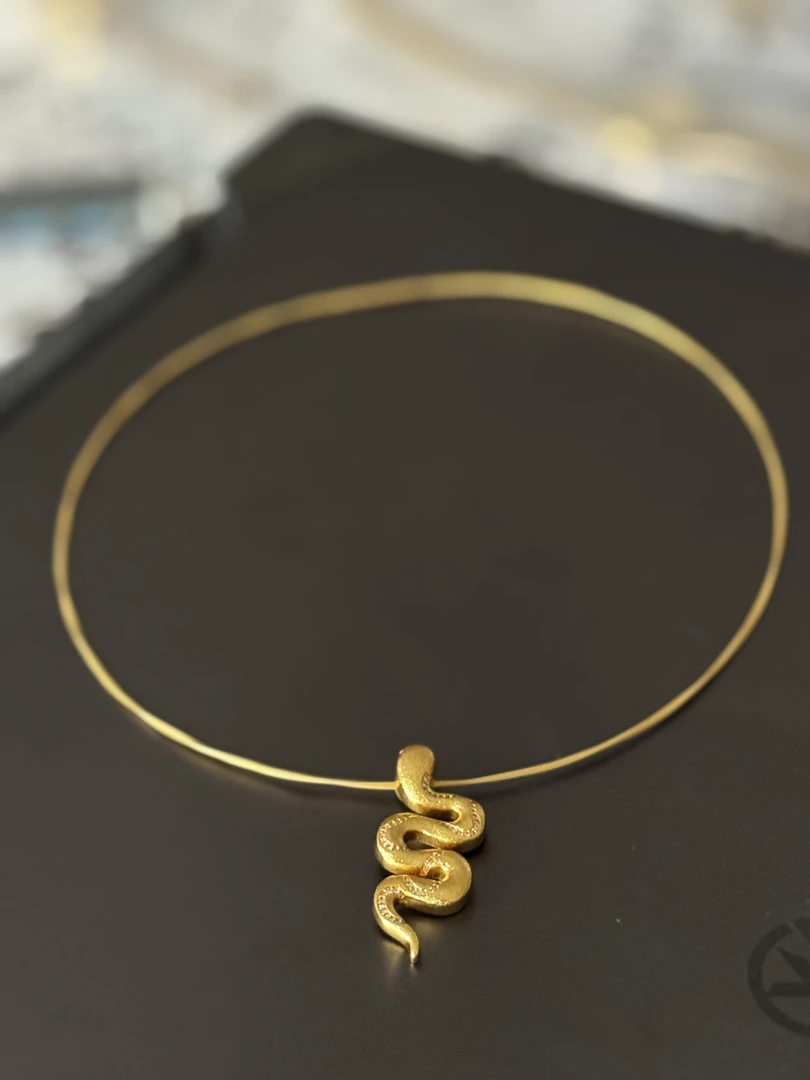 钛钢无非金属耳饰 小熊/小猪/小动物素款复古可调节女中国风黄色