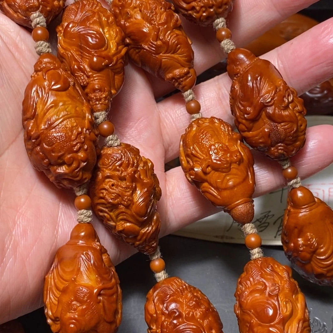广***缘橄榄核手串/手链觅核直播间闪购链接
