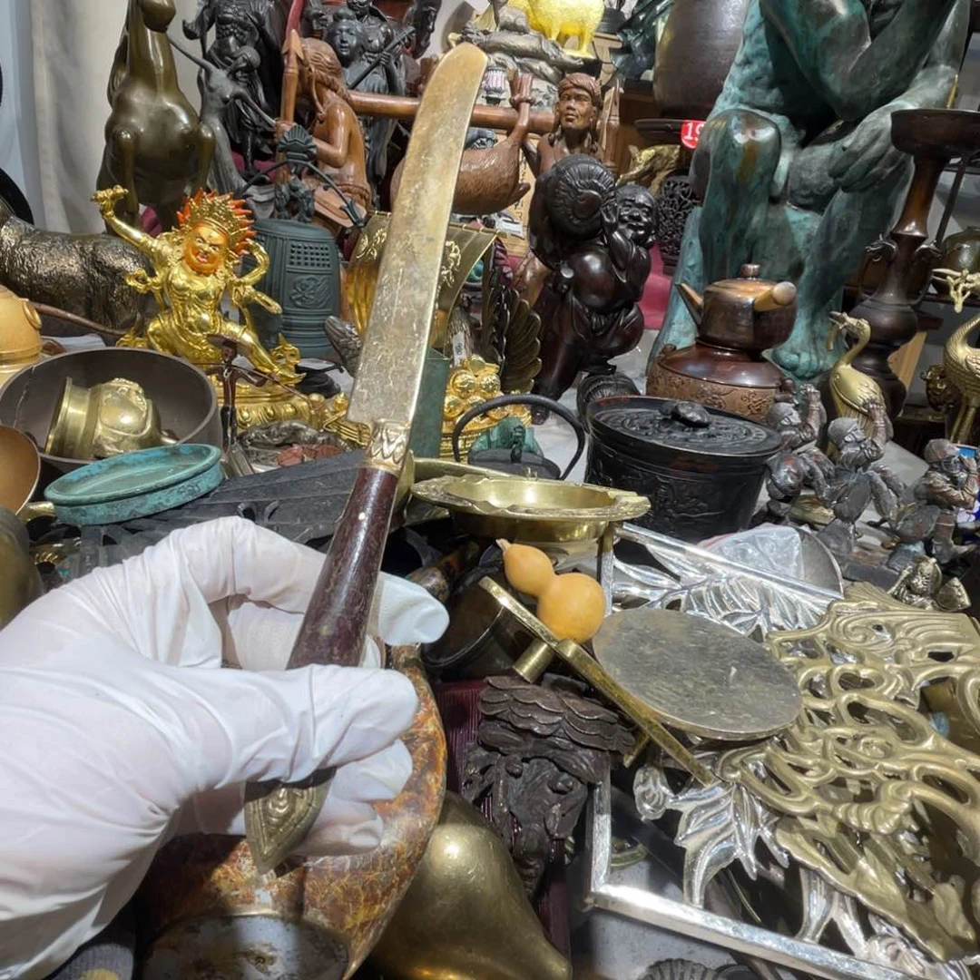 大阪回流铜器摆件5