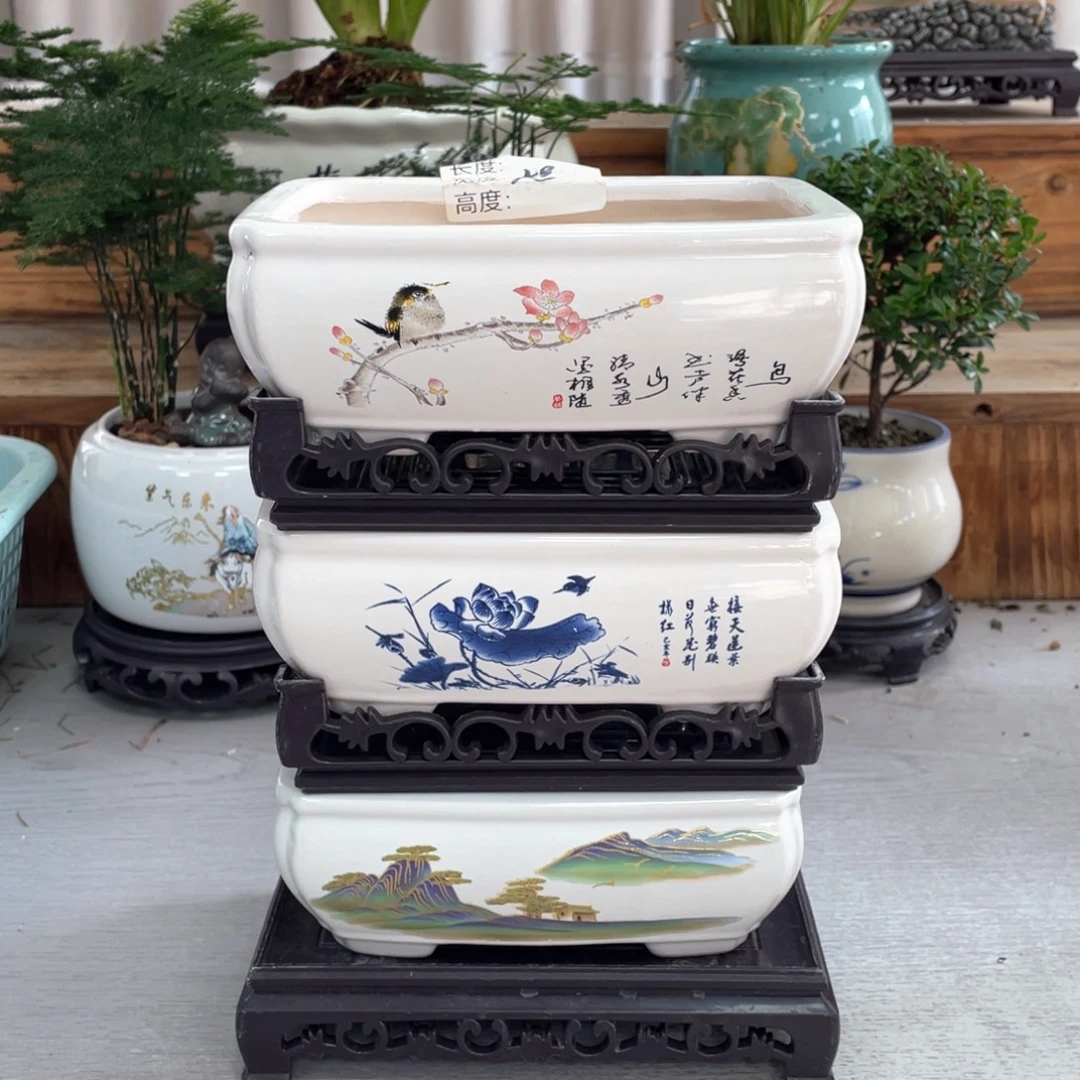 陶瓷花盆紫砂花盆艺术品