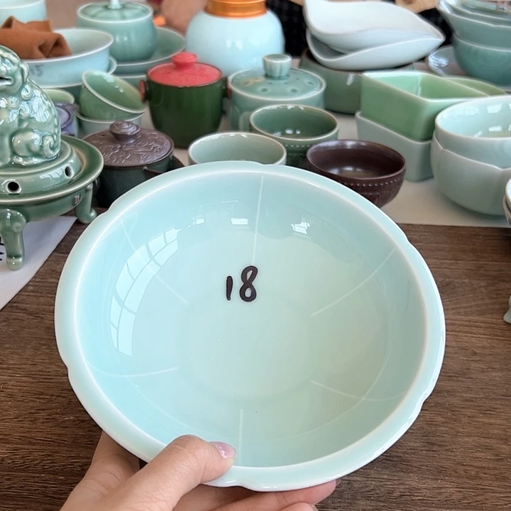 小米茶器龙泉青瓷