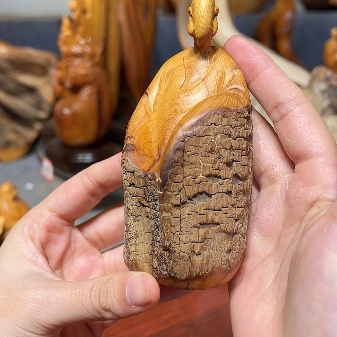 柏木（崖柏）崖柏木手把件摆件