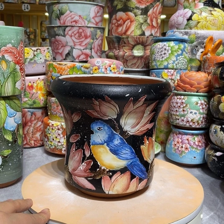 景德镇艺术手绘作品