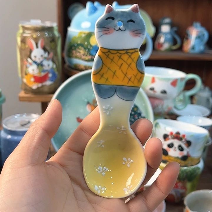 陶景德镇釉下手绘陶瓷