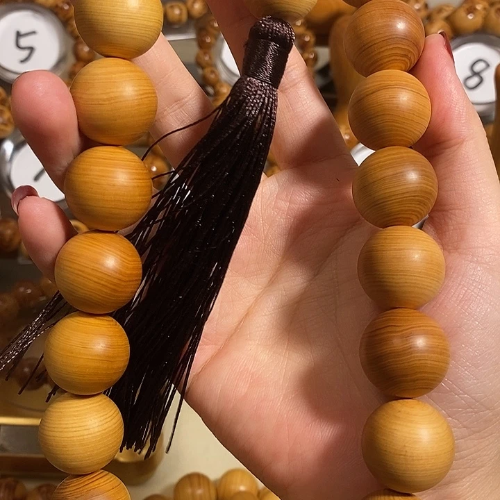 相***沫柏木手串/手链2.0手持崖柏