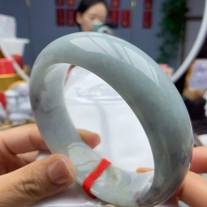 翡翠手镯未镶嵌手镯308-56.6