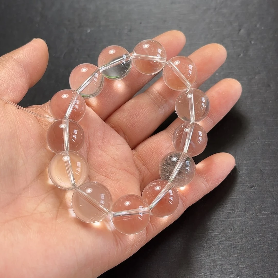 天然水晶手链未镶嵌水晶戏****师
