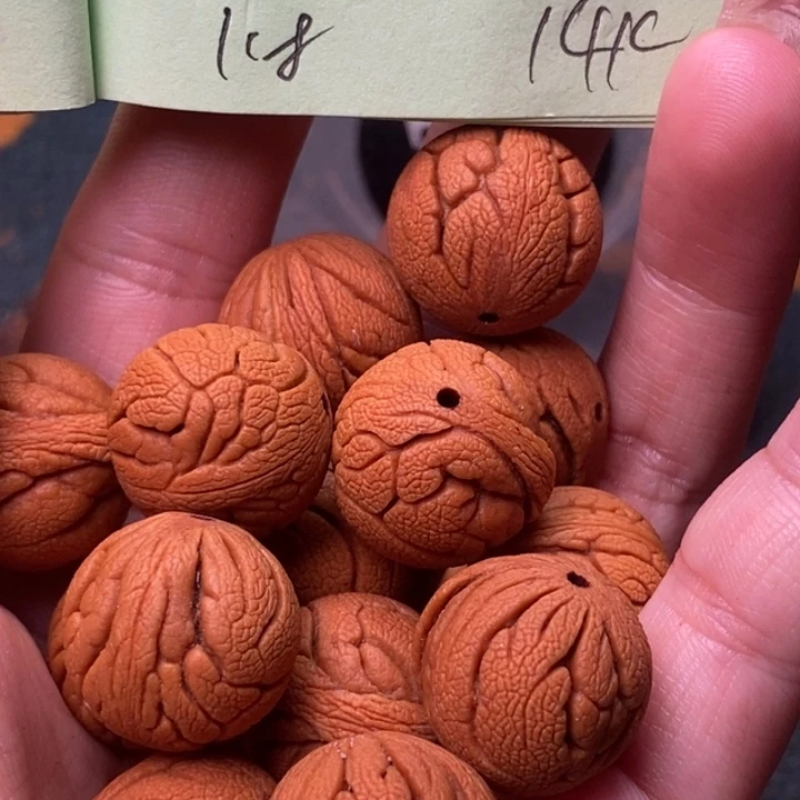 吊坠桃核秦岭龙纹桃核1