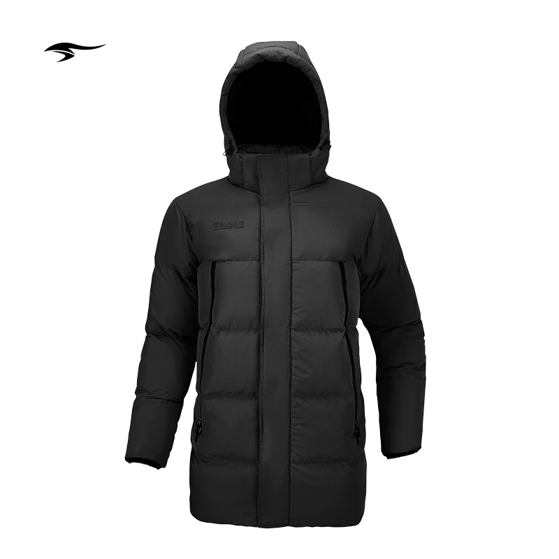 SUNAIS/舒莱狮秋冬男户外加厚中长款棉服运动连帽防风保暖730729
