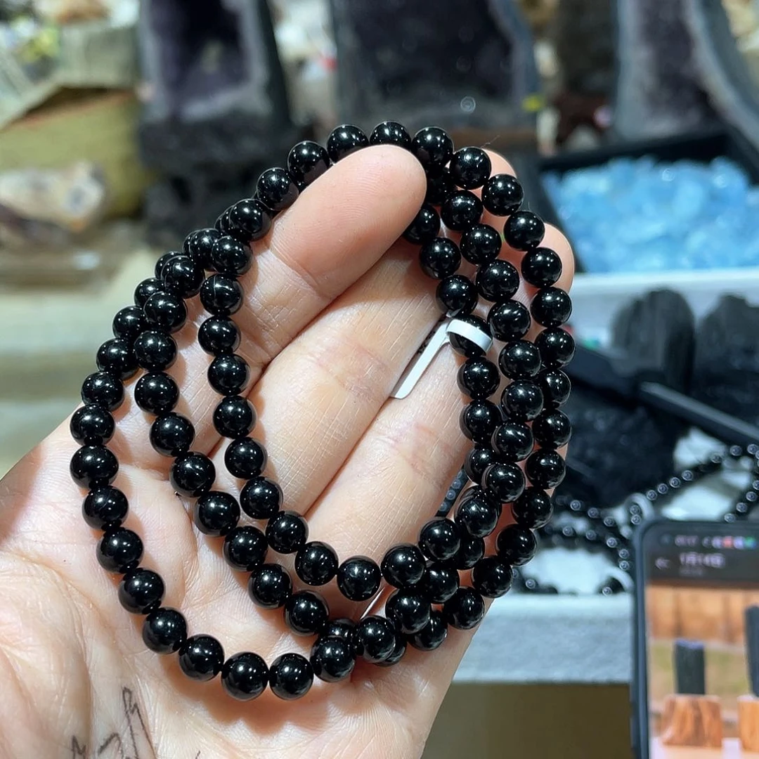 水晶手串6m k未镶嵌b x 566