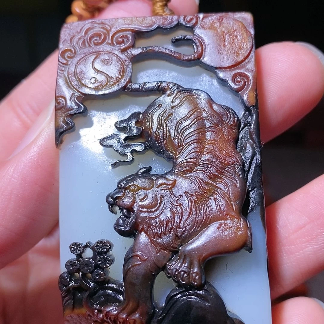 和田玉挂件未镶嵌