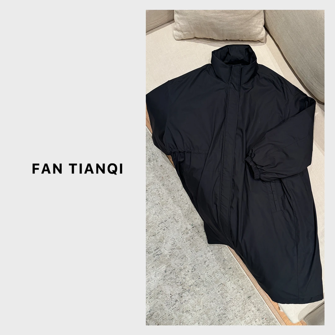 范天奇/FAN TIANQI【暮色旅人】工装廓形全棉风衣鹅绒服FZOT511035