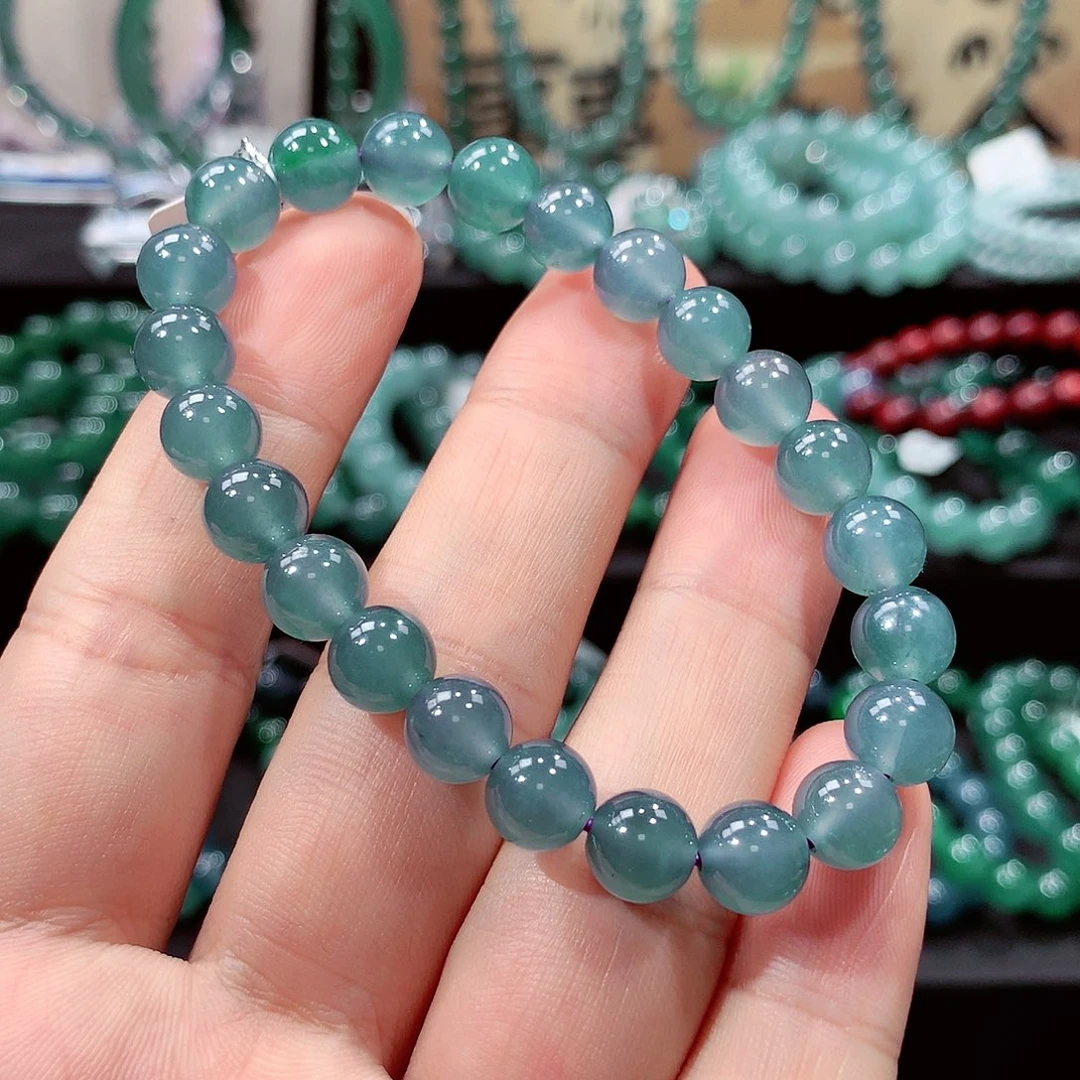 翡翠未镶嵌手链卡8