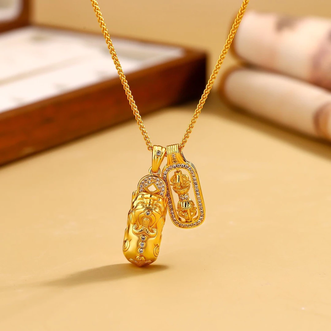 新中式招财貔貅项链ZD0308