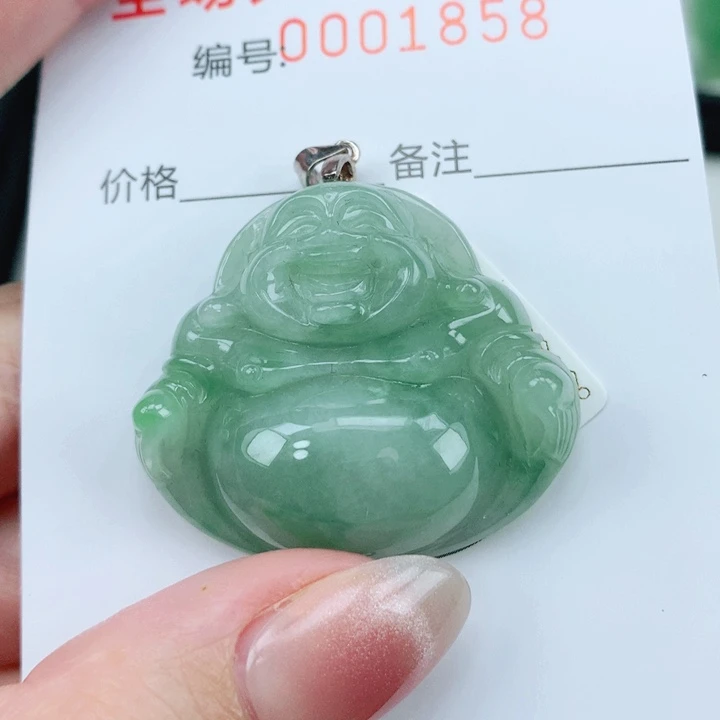 翡翠银S925镶嵌颈饰