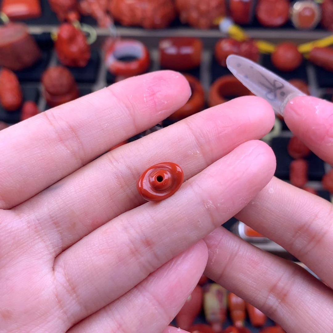 南红玛瑙未镶嵌小元宝11+