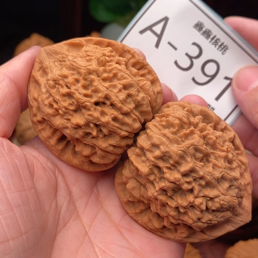 文玩核桃把件官帽47