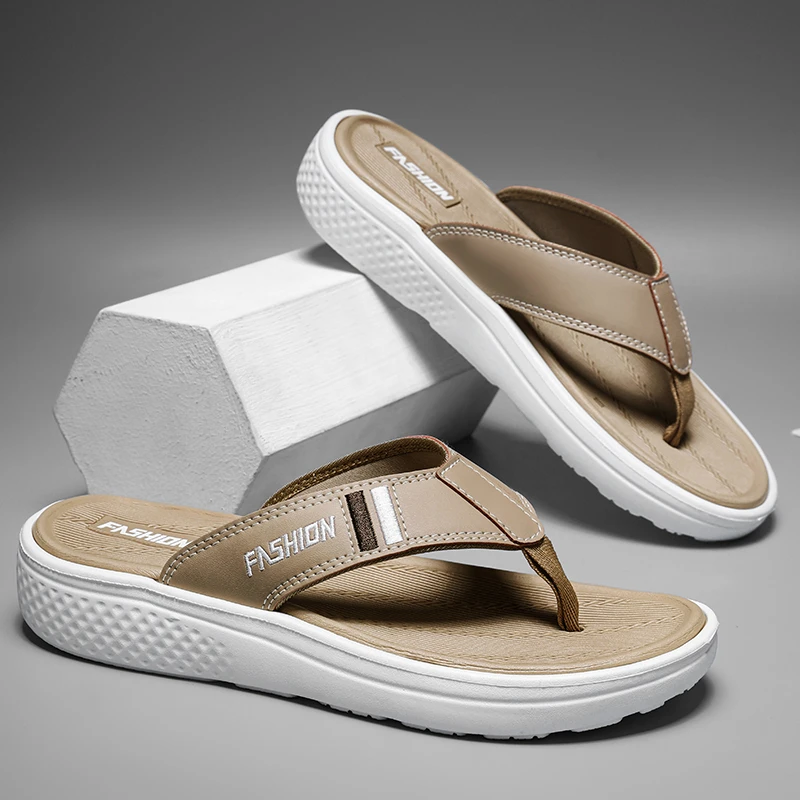 巴韦那奇人字拖男夏季外穿防滑耐磨防臭户外运动夹脚海边沙滩凉拖