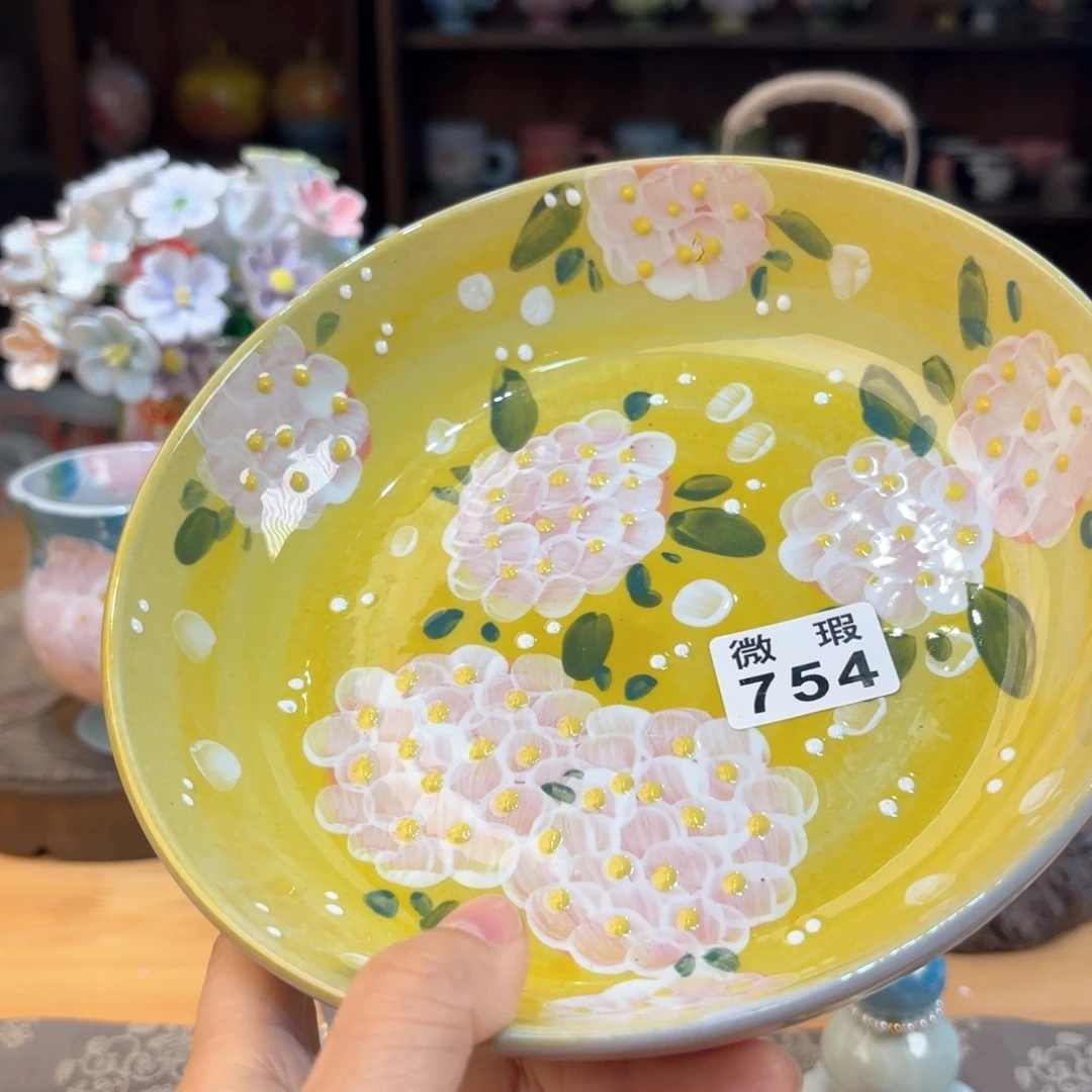 景德镇手绘高温釉下彩陶瓷茶具