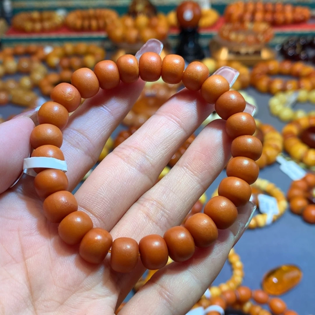 【闪购商品】未镶嵌琥珀手链千*蜜蜡