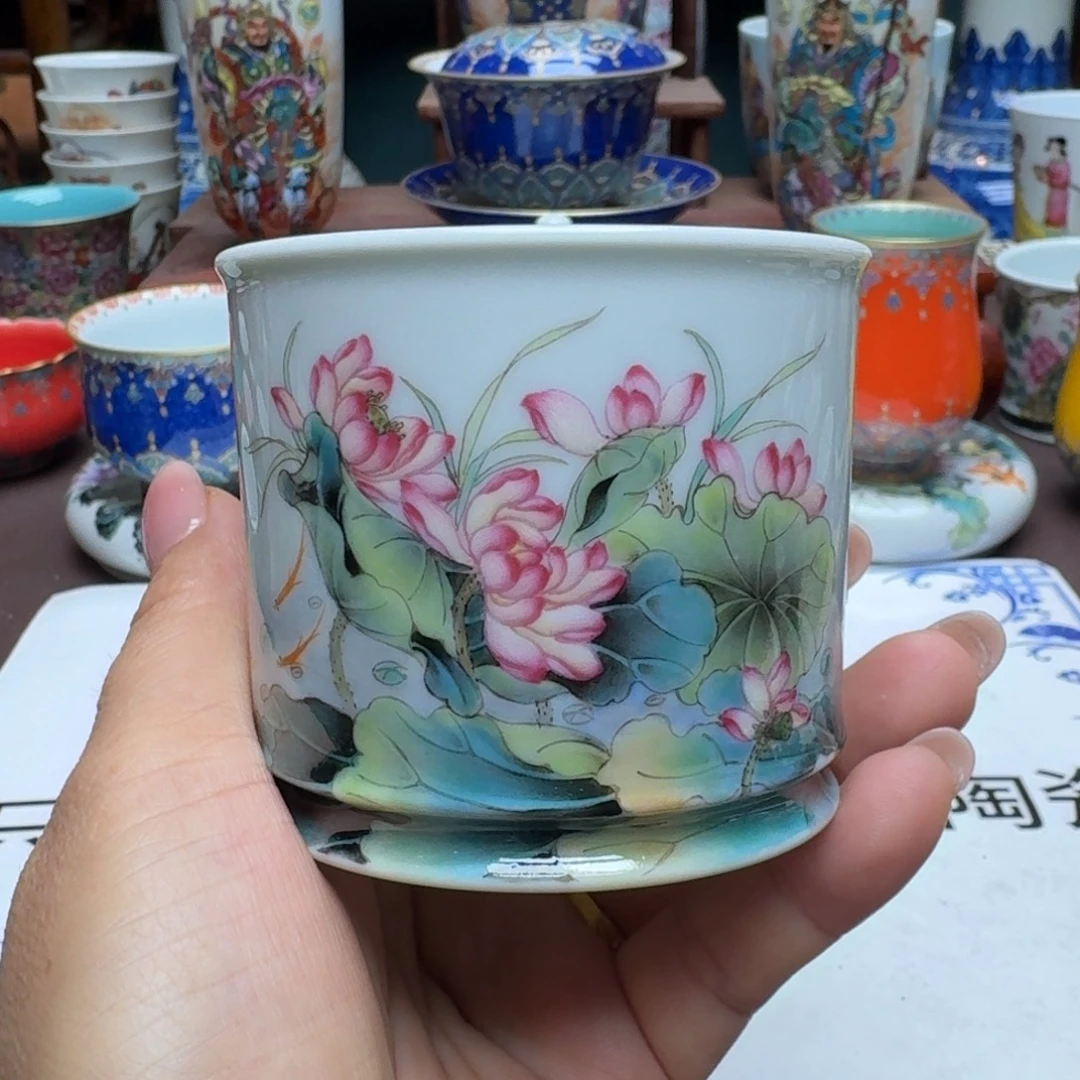 景德镇手工手绘展示