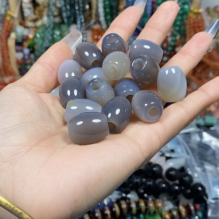 玛瑙/玉髓未镶嵌珠宝半成品玛瑙卡16*18mm2个