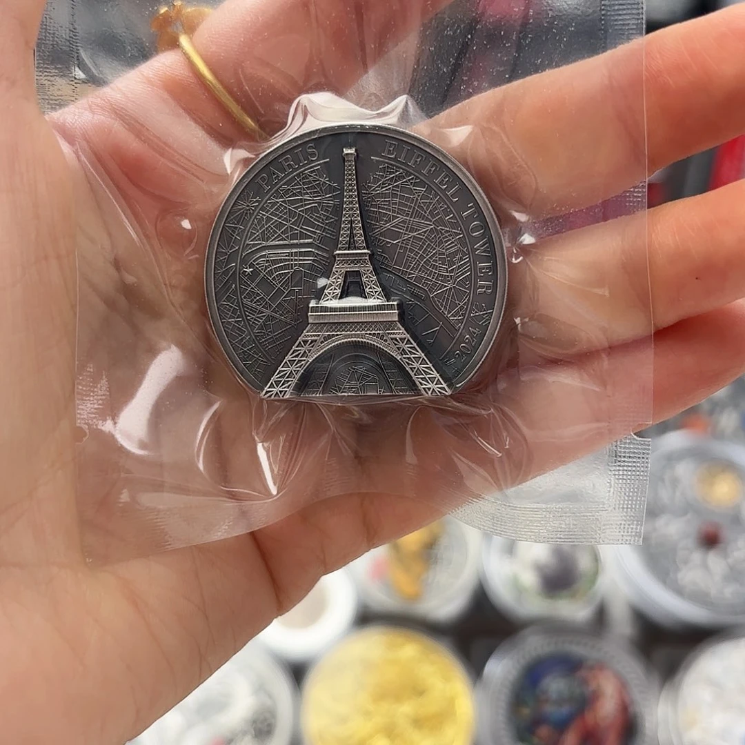 纯银A****1历史遗迹系列之埃菲尔铁塔2024年