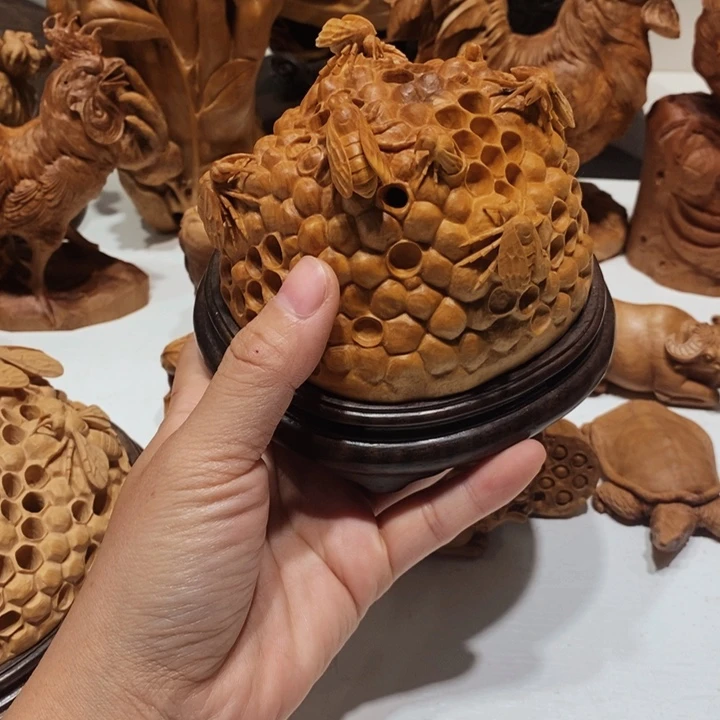 白***山黄杨木小叶黄杨木香炉