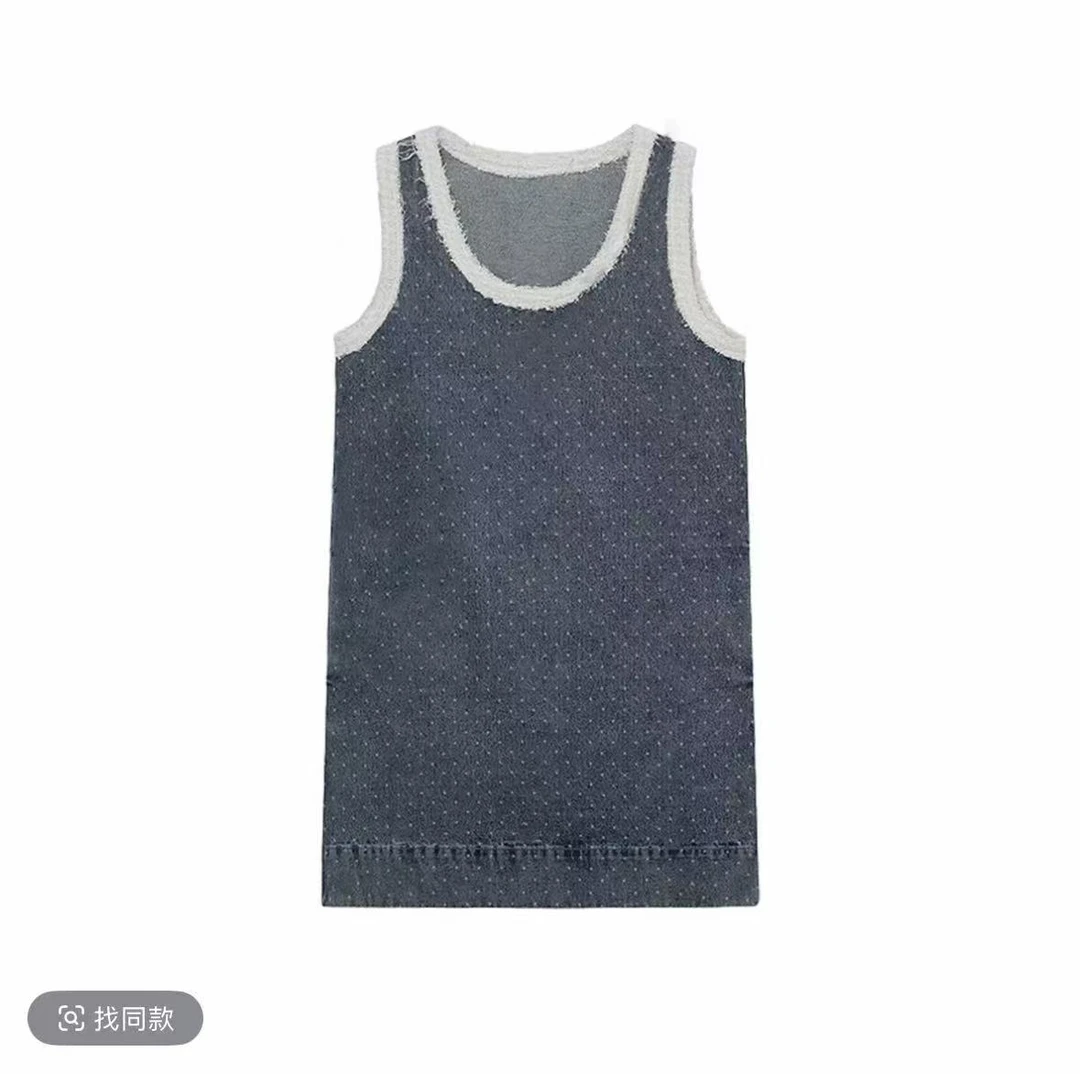 A254酷酷的藏蓝色连衣裙No退No换