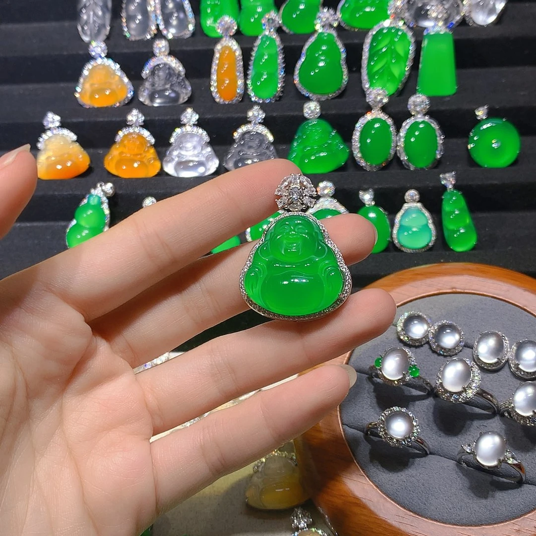 ꧁***꧂玛瑙/玉髓银S925镶嵌颈饰