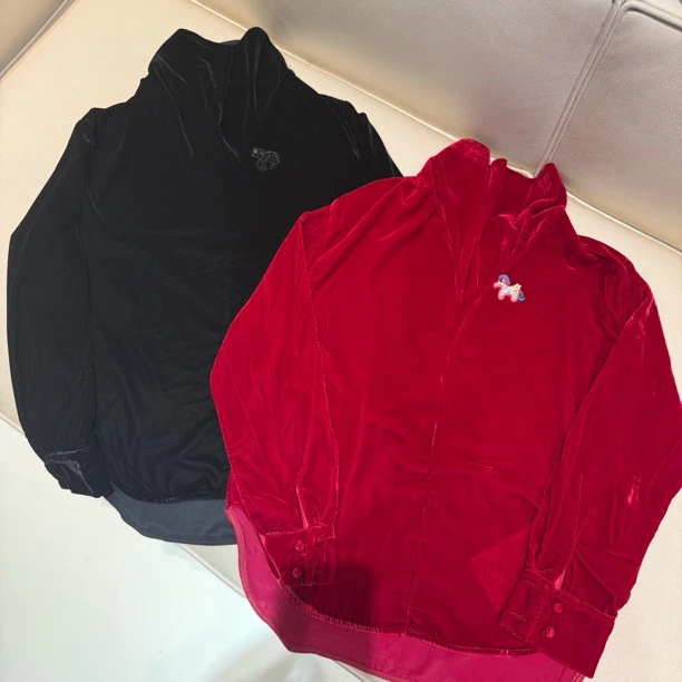 8158-1 新中式冬季百搭新款高奢红人同款高领上衣