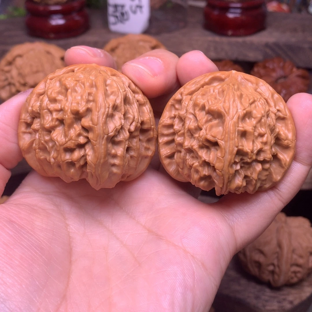 吊坠文玩核桃44白狮子