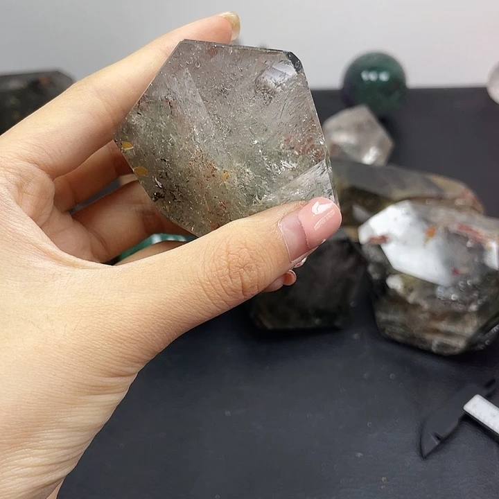 未镶嵌水晶珠宝半成品432水晶石