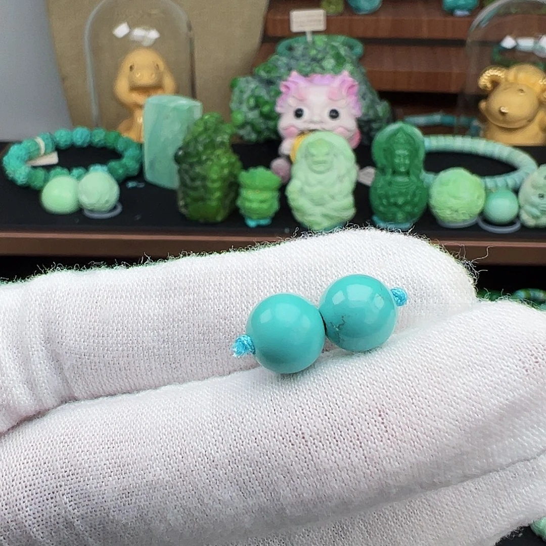 绿松石未镶嵌绿松石主播璐璐