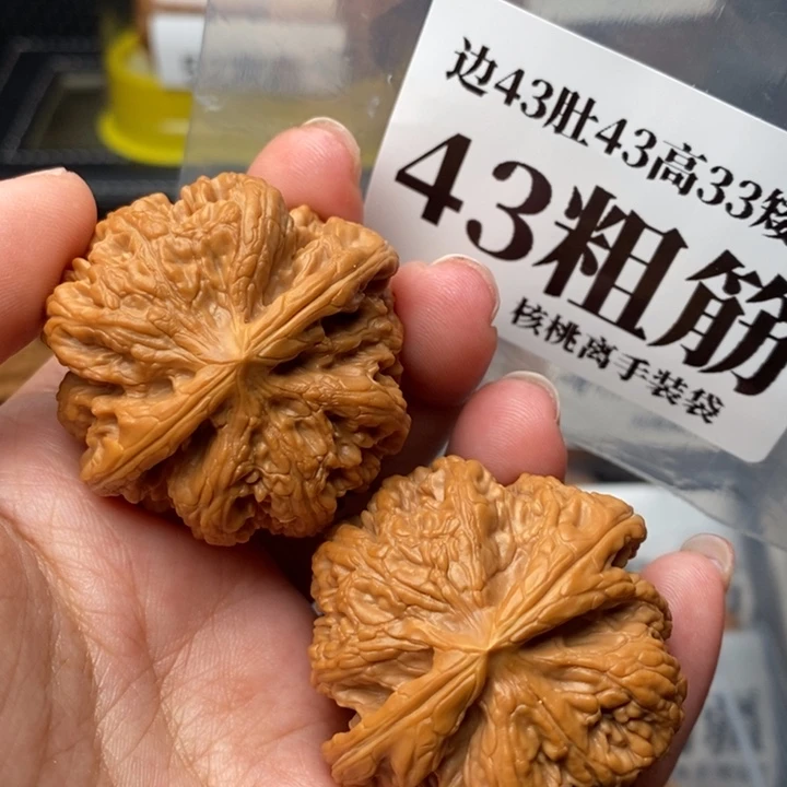 文玩核桃把件43粗筋