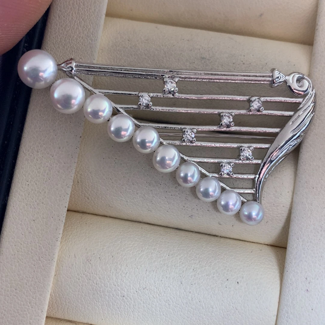 淡水珍珠胸饰未镶嵌