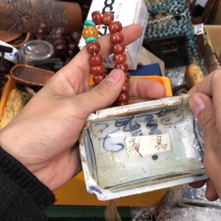 陶瓷孤品单件车里拍